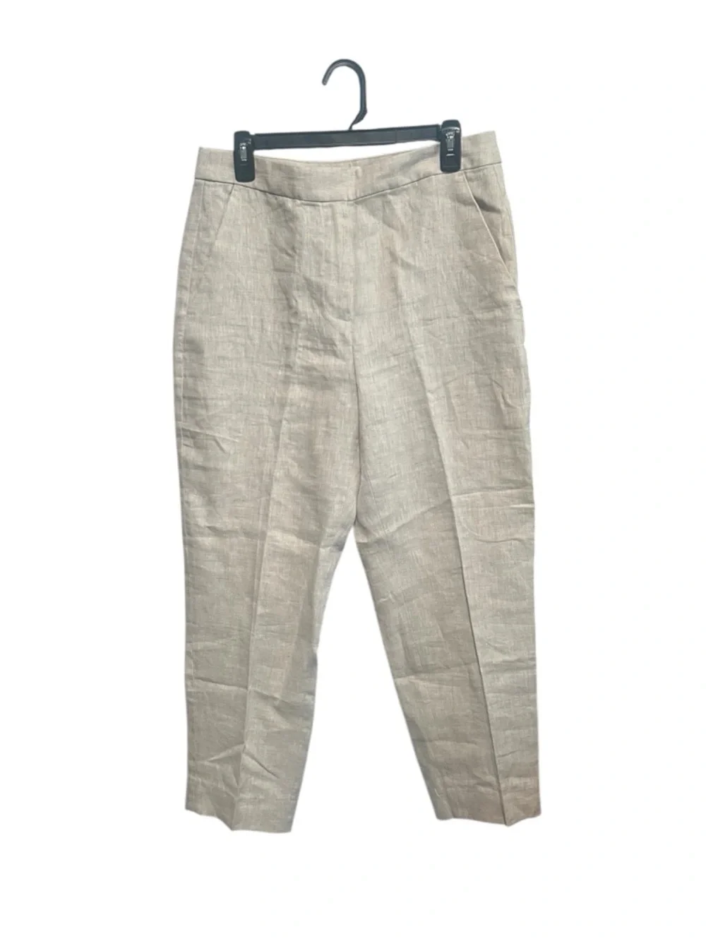 Banana Republic Lina Slim Ankle Linen Pants Neutral Linen New with tags